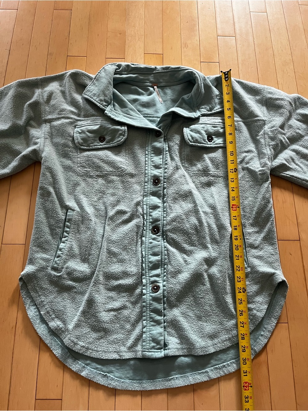 Free People Ruby Shacket in Mountain Jubilee - Picture 7 of 13